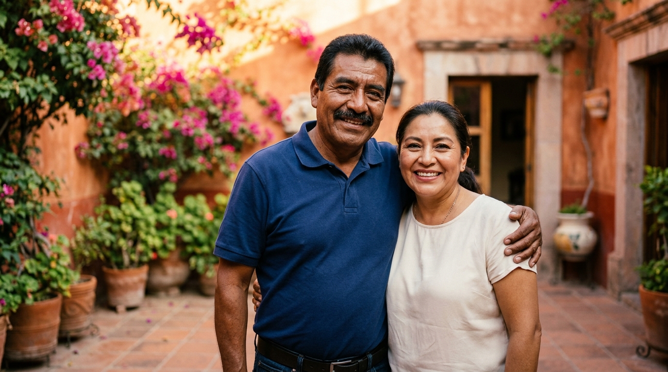 FAMILIA MEXICANA BENEFICIADA CON GESTIÓN DE AFORE